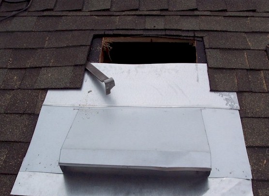 Slide in dormer vent