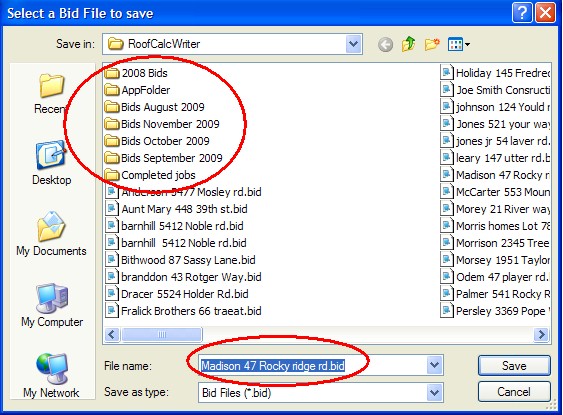 file save as